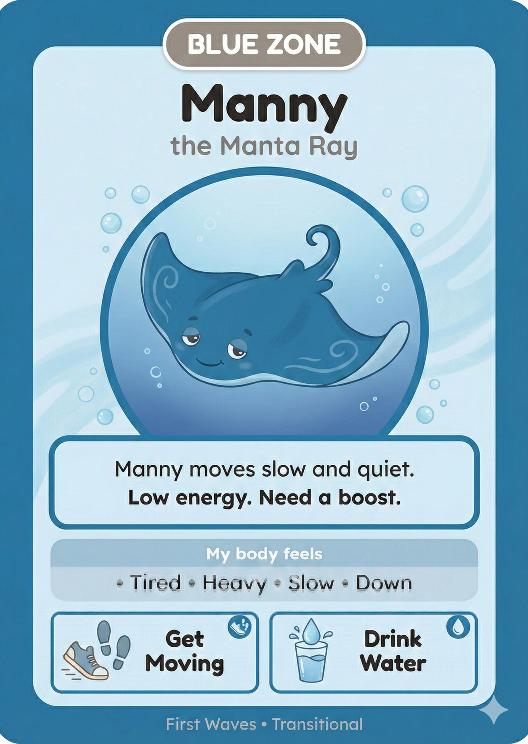 Manny character card